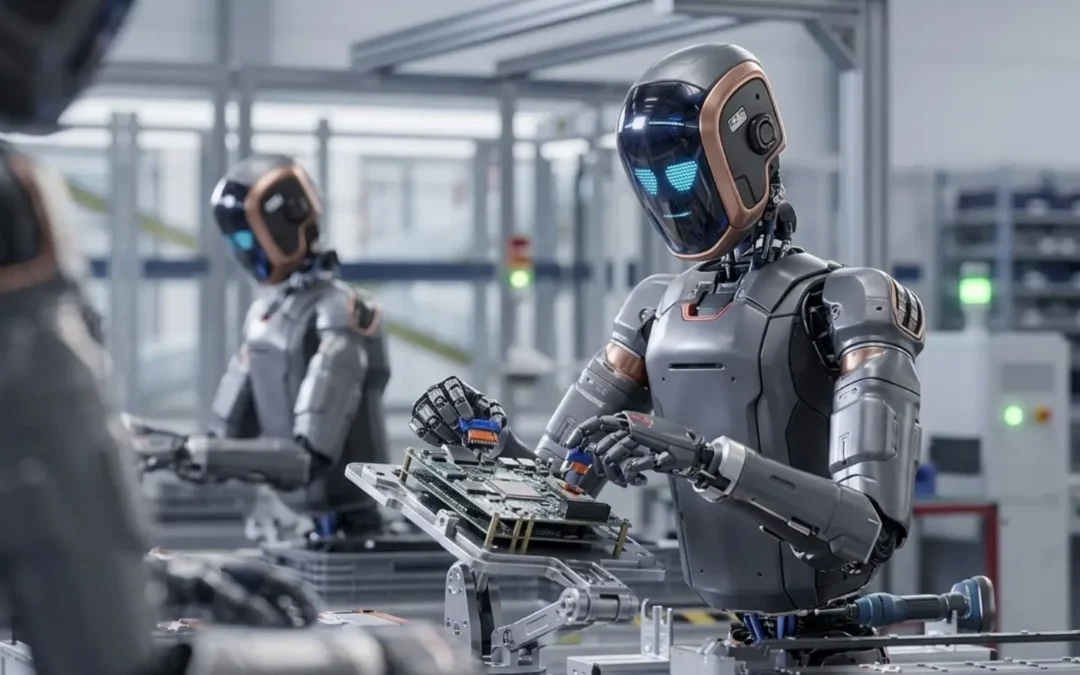 AI in de maakindustrie 2026: van experimenteren naar realtime productiecontrole